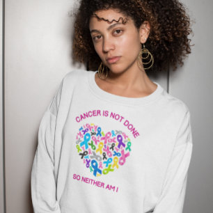 Sweatshirt Le cancer n'en a pas fini
