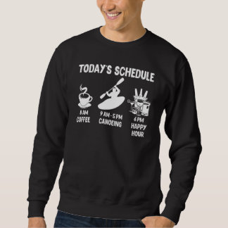 Sweatshirt Le Canoë-Shirt Aujourd'Hui S Horaire