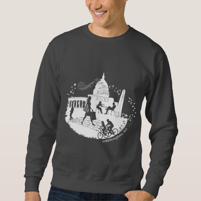 Sweatshirt Le capital assaisonne l'illustration (Devant)