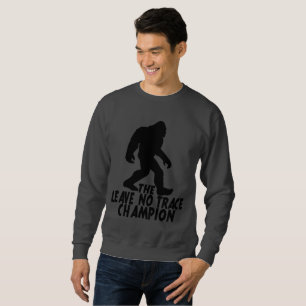 Sweatshirt Le Champion de Leave No Trace Funny Bigfoot