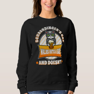 Sweatshirt Le chat de Schrodinger