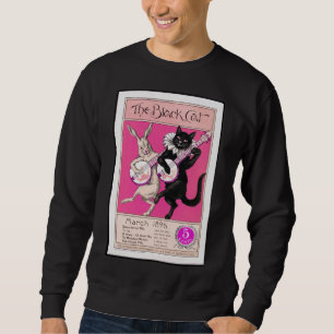Sweatshirt Le chat noir