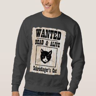 Sweatshirt Le chat Recherché de Schrodinger