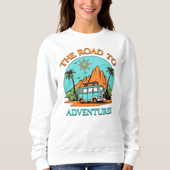 Sweatshirt Le Chemin Des Aventures (Devant)