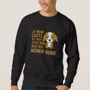 Sweatshirt Le Chien Berger Australien N'Aime Pas Les Gens