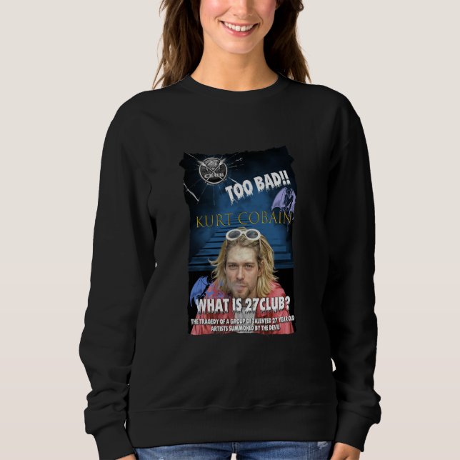 Sweatshirt Le Club des 27_Nirvana_002 (Devant)