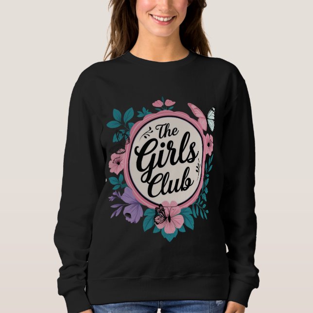 Sweatshirt Le Club des Filles (Devant)