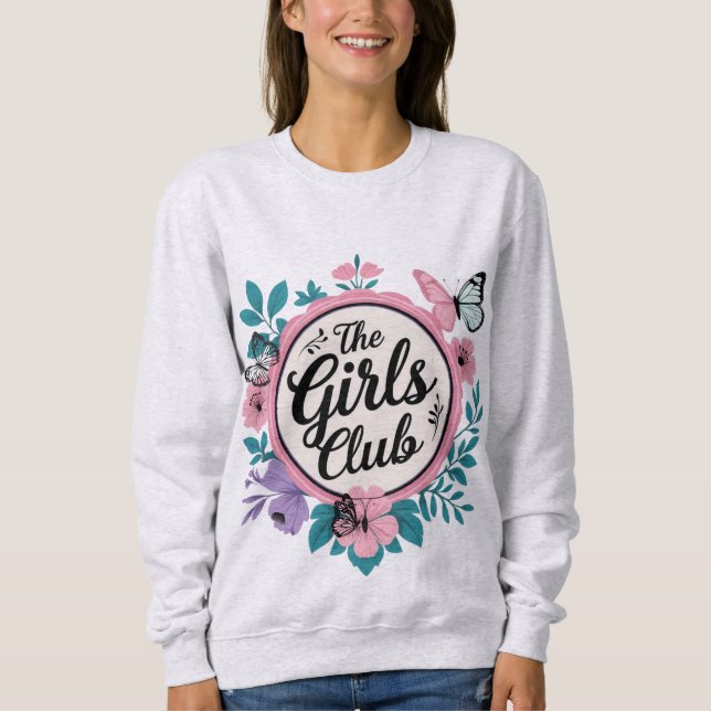 Sweatshirt Le Club des Filles (Devant)