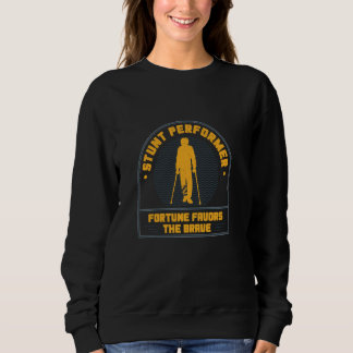 Sweatshirt Le cool Stunt Performer Fortune Privilégie Le Cour
