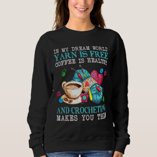 Sweatshirt Le Crochet Vous Rend Mince