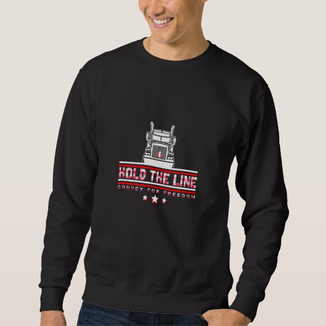 Sweatshirt Le Drapeau Canadien Convole La Liberté De Ligne 20 (Devant)