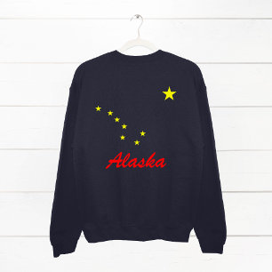 Sweatshirt Le drapeau de l'Alaska