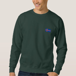 Sweatshirt Le drapeau de l'Islande