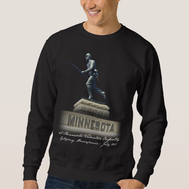 Sweatshirt le ęrs Minnesota - Gettysburg (Devant)