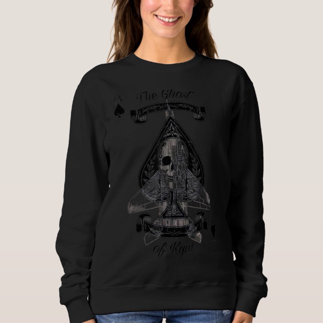 Sweatshirt Le Fantôme De Kiev Le Fantôme Grave De La Faucheus (Devant)
