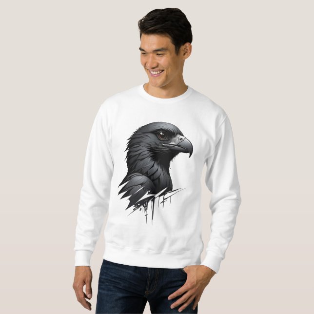 Sweatshirt Le faucon noir (Devant entier)