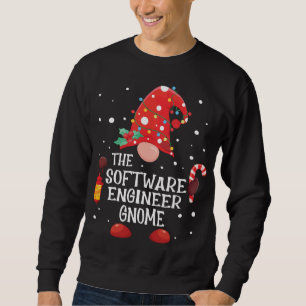 Sweatshirt Le génie logiciel Gnome Matching Famille Christ