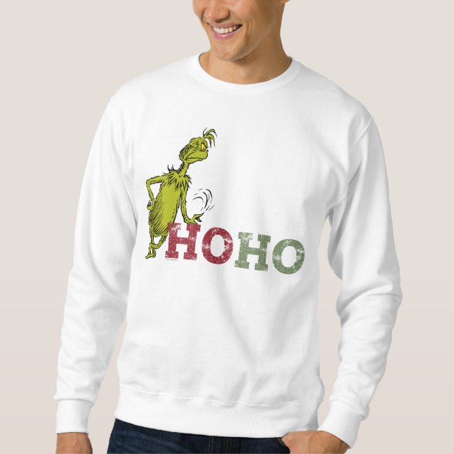 Sweatshirt Le Grinch | Ho Ho Ho (Devant)