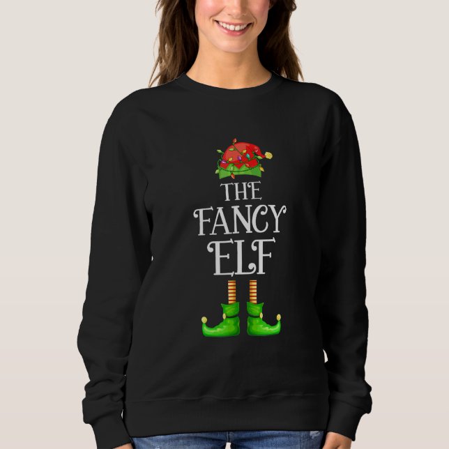 Sweatshirt Le groupe de correspondance de l'elfe fantaisiste  (Devant)