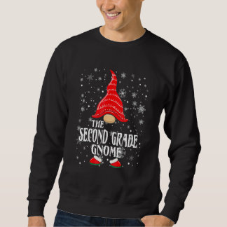 Sweatshirt Le groupe de famille apparié de gnome de deuxième