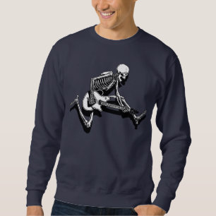 Sweatshirt Le guitariste squelettique sautent