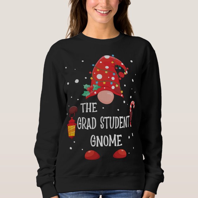 Sweatshirt Le Jeune Étudiant Joue avec la famille Noël G (Devant)