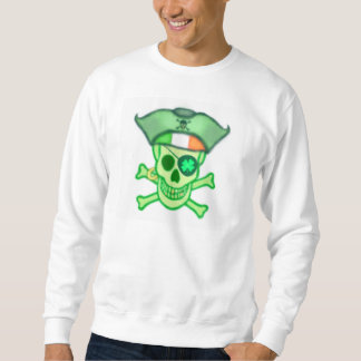 Sweatshirt Le jour de St Patrick pirate le T-shirt