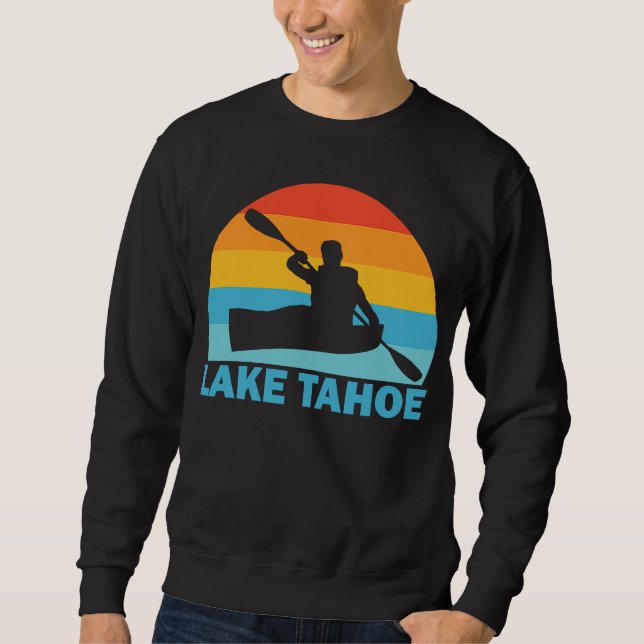 Sweatshirt Le lac Tahoe Kayak (Devant)