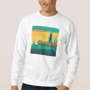 Sweatshirt Le Lakefront   Chicago, Illinois