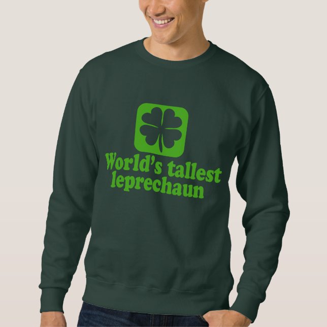 Sweatshirt Le lutin le plus grand des mondes (Devant)