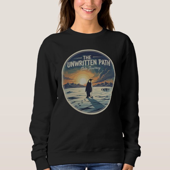 Sweatshirt Le Manchot Courageux - Choisir Ma Propre Voie (Devant)