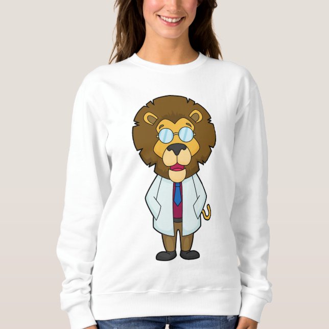 Sweatshirt Le manteau du docteur Lion (Devant)