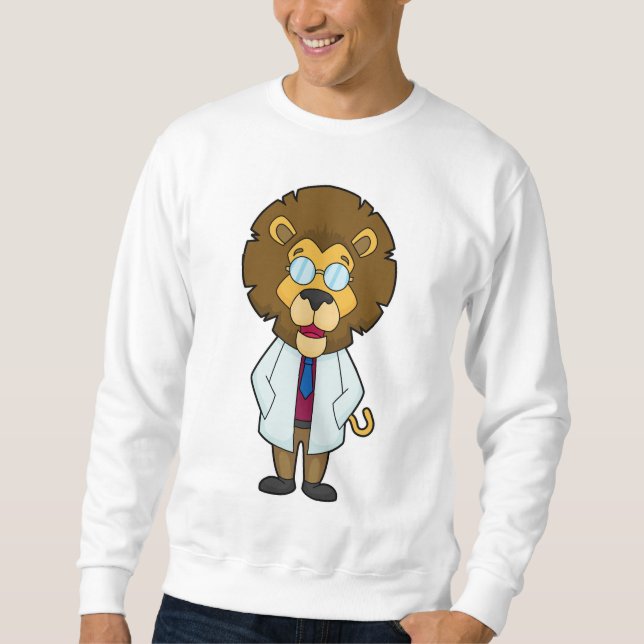 Sweatshirt Le manteau du docteur Lion (Devant)
