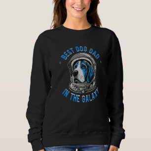 Sweatshirt Le meilleur papa Beagle de la galaxie Beagle