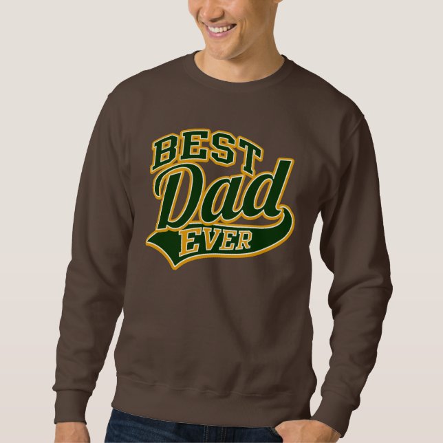 Sweatshirt Le meilleur papa jamais All Star SuperDad (Devant)