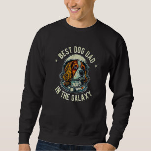 Sweatshirt Le Meilleur Père Roi Cavalier dans la galaxie - Ca