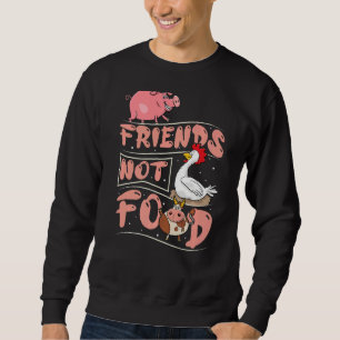 Sweatshirt Le militant des droits des animaux Vegan dit Vegan