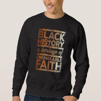 Sweatshirt Le Mois De L'Histoire Noire Héritage De Melanine I
