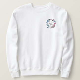 Sweatshirt Le monde est votre grenouille à huîtres