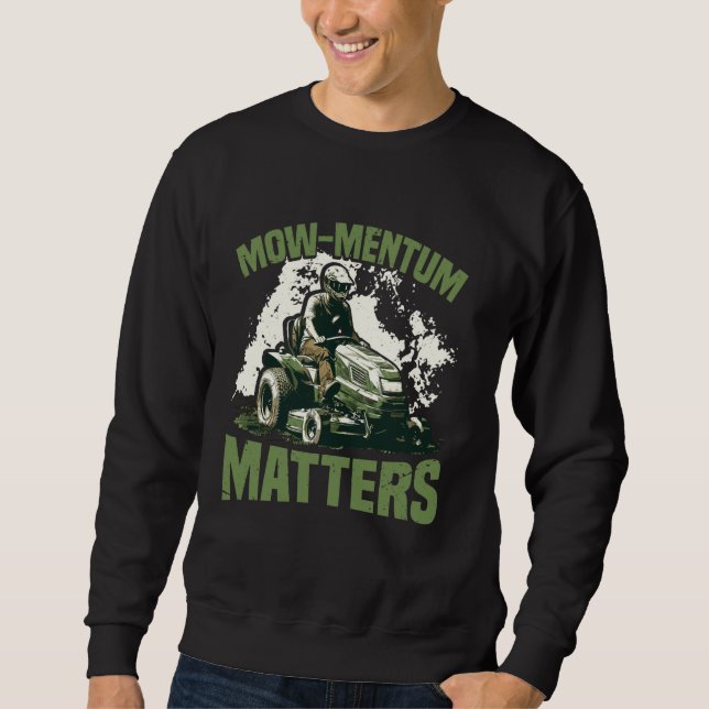 Sweatshirt Le Mowmentum Compte Pour Le Raceur De Tige De Pelo (Devant)