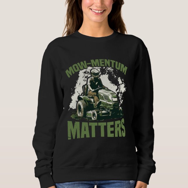 Sweatshirt Le Mowmentum Compte Pour Le Raceur De Tige De Pelo (Devant)