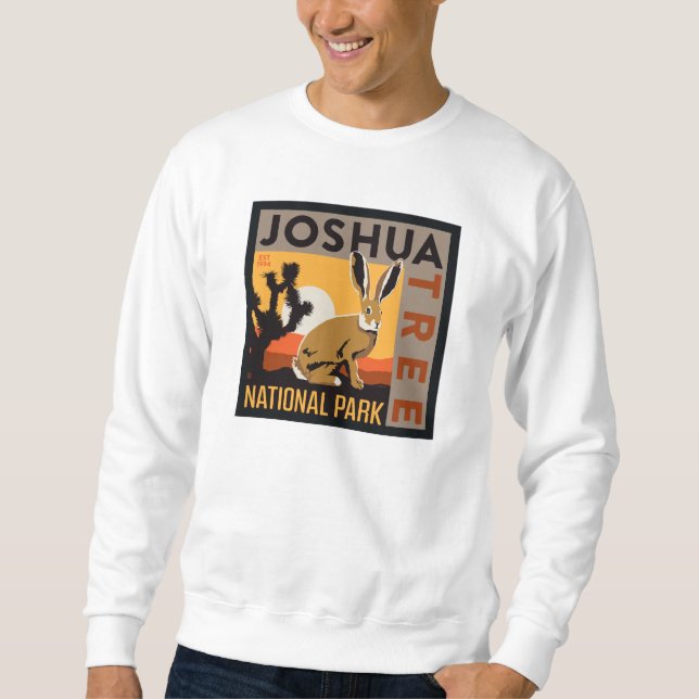 Sweatshirt Le Parc national de Joshua Tree | Jacklapin (Devant)