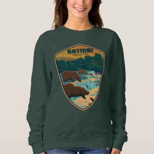 Sweatshirt Le Parc national de Katmai