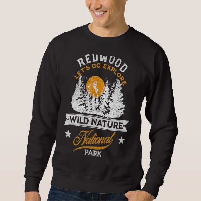 Sweatshirt Le parc national de Redwood (Devant)