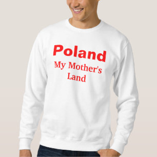 Sweatshirt Le pays de ma mère Pologne