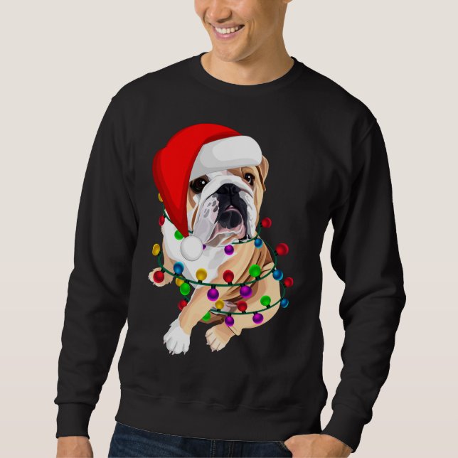 Sweatshirt Le Père Noël de l'Angleterre (Devant)