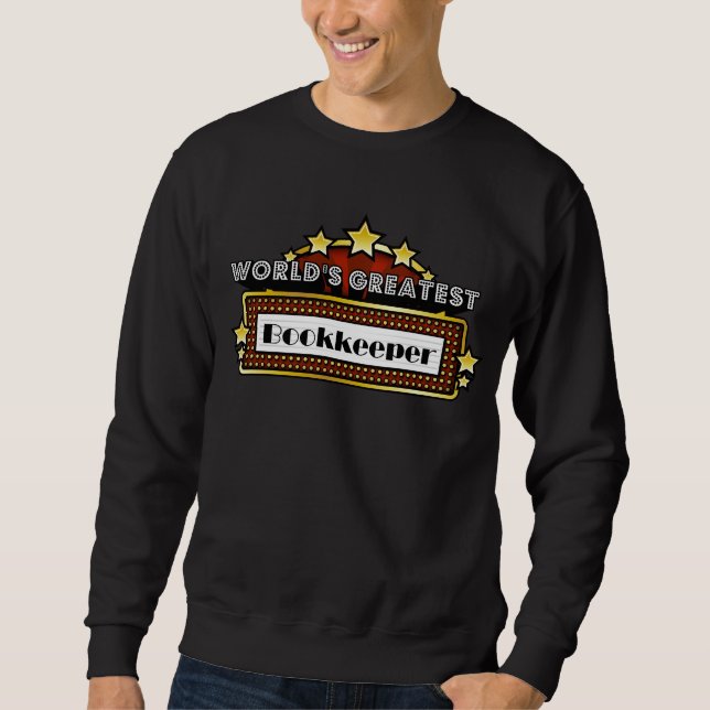 Sweatshirt Le plus grand comptable du monde (Devant)