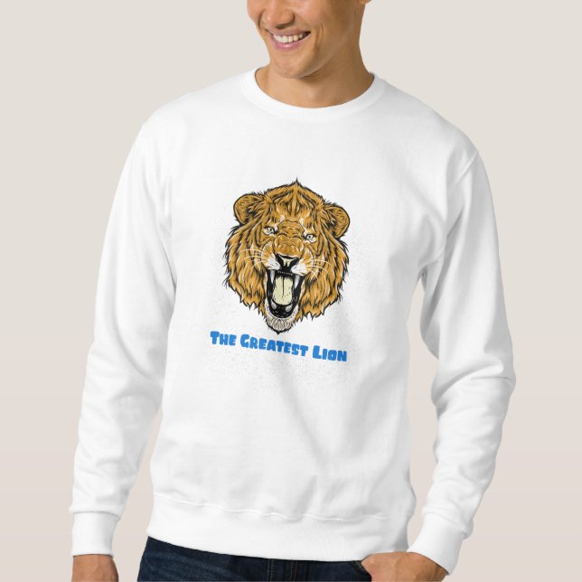 Sweatshirt Le plus grand Lion (Devant)