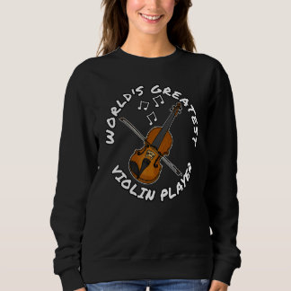 Sweatshirt Le plus grand violon du monde violon violoniste co