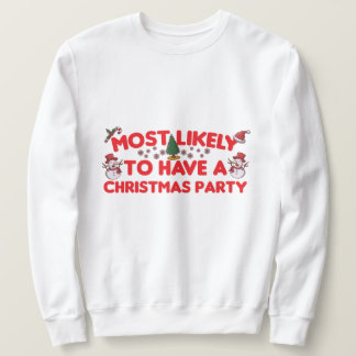 Sweatshirt le plus susceptible d'avoir une fête de Noël